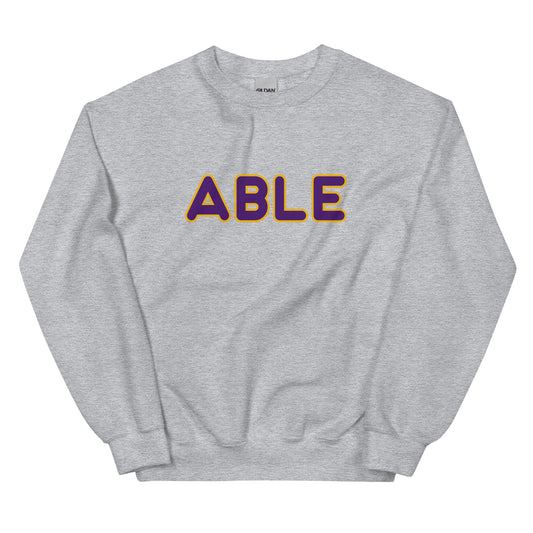ABLE's Dunkin Crewneck